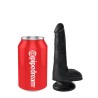 King Cock Cock with Balls 6 Black