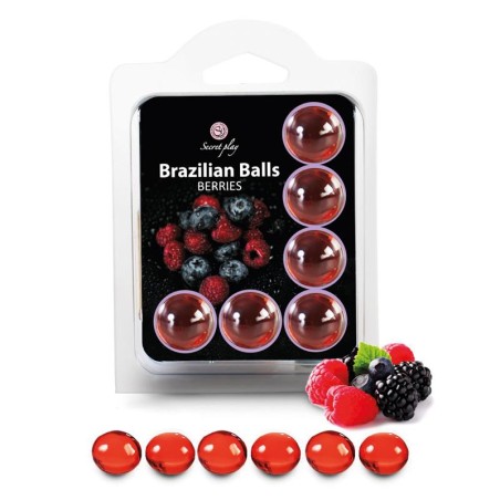 Brazilian Balls Set 6 Berries