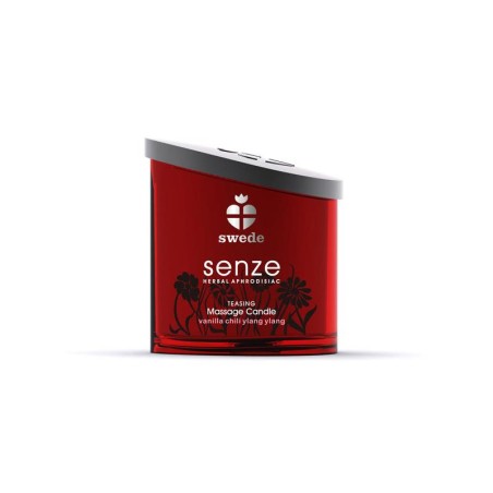 Senze Massage Candle Vanilla Ylang Ylang and Chili Teasing 150 ml