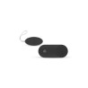 Vibrating Egg with Remote Control Black