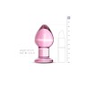 Pink Glass Buttplug