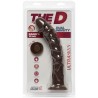 Dual Density Dildo RaginD 10 Ultraskyn Chocolate