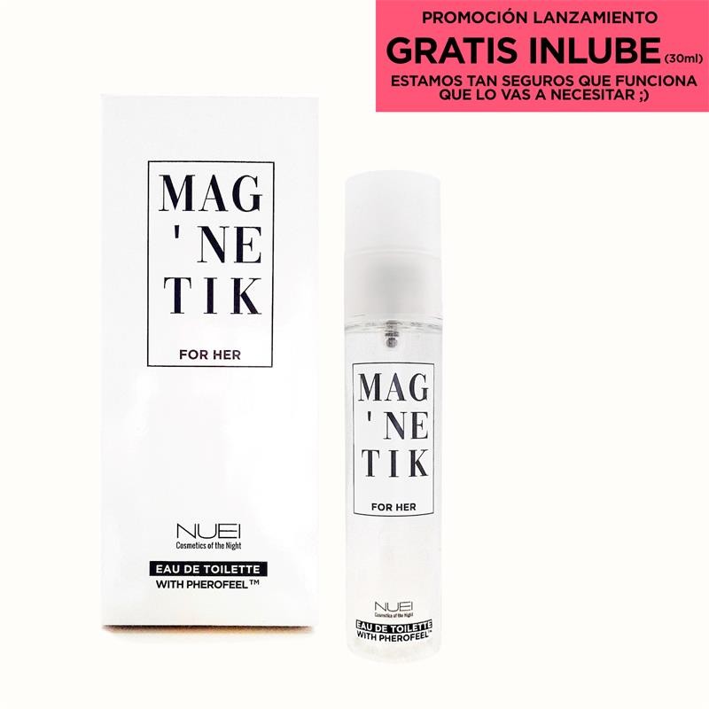 Perfum with Pheromones MAGNETIK for Her 30 ml Free Lubrcant