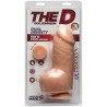 Dual Density Dildo Fat D with Balls 8 Ultraskyn Vanilla