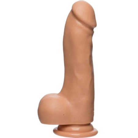 Dildo Master D 75 with Balls Firmskyn Vanilla