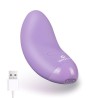 Patty Mini Massager Silicone USB Purple