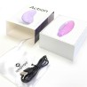 Patty Mini Massager Silicone USB Purple