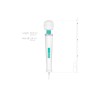 Wand Massager 6 Functions Turquoise