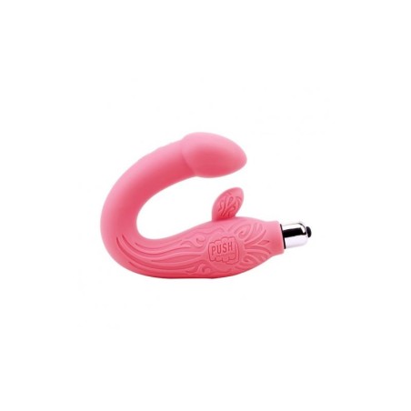 Stimulator Goddess Dual Clit G Spot Pink