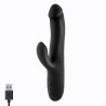 Angus Vibrator with Thursting Movement 2 Motors Silicone USB