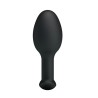 Anal Plug Black with Ball