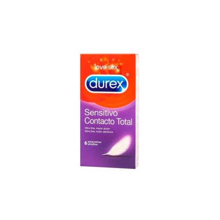 Condoms Sensitivo Contacto Total 6 Units