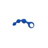 Anal Chain Triball Silicone Blue