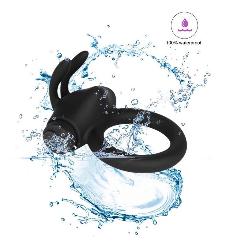 Neptune Vibrating Ring Silicone Rechargable USB