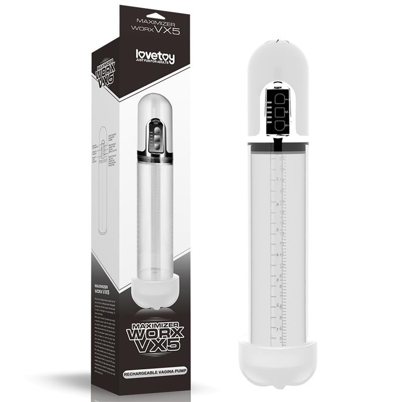 Automatic Penis Pump Maximizer Worx VX5 USB Mouth