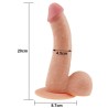 Dildo The Ultra Soft Dude 88 Flesh