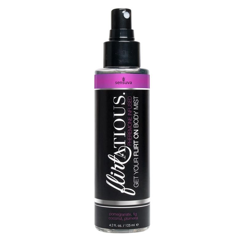 Flirtatious Pheromone Body Mist Pomegranate Coconut and Plumeria 125 ml