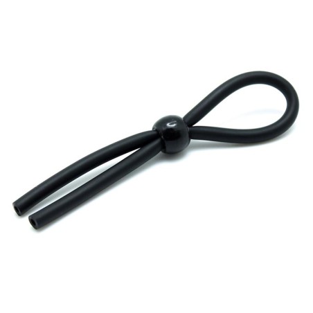 Rimba Latex Play Penis Strap Black