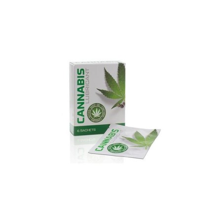 Cannabis Lube Sachets 6 x 4 ml