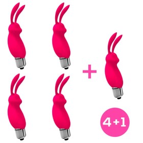 Pack 41 Hopye Rabbit Vibrating Bullet Silicone Pink