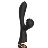 Feliona Vibe and Clitoris Sucker with Touch Control G Spot Black