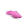 Pink Buttplugs With Pull Ring Large