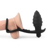 Anal Stimulator Ass Rasca with Vibration Black