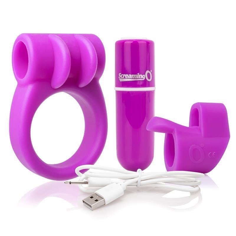 Vibrating Bullet Kit Charged Purple