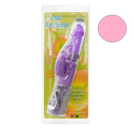 Vibrator Pearl Accelerator 18 cm Pink