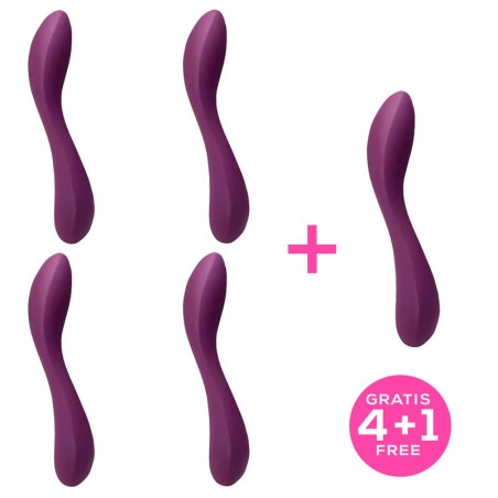 Pack 41 Monroe 20 Vibrator Purple Liquefied Sil