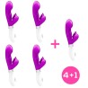 Pack 41 Sliper Silicone Rabbit Vibe Purple