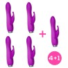 Pack 41 Couby Silicone Rabbit Vibe Purple