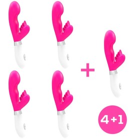 Pack 41 Sliper Silicone Rabbit Vibe Pink