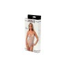 Rimba Amorable Bodystocking with Thin Straps White One Size