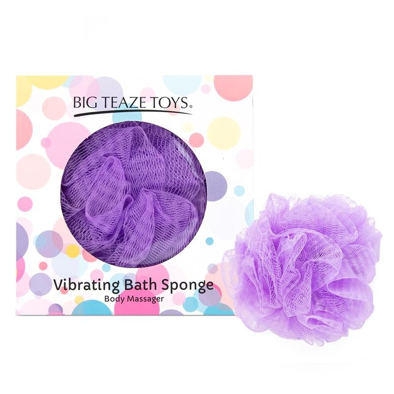 Bath Sponge Vibrating Purple