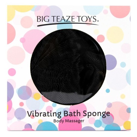 Bath Sponge Vibrating Black