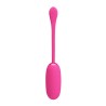 Vibrating Egg Julius USB Silicone Pink