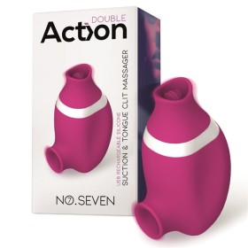 No Seven 2 in 1 Clitoris and Tongue Massager