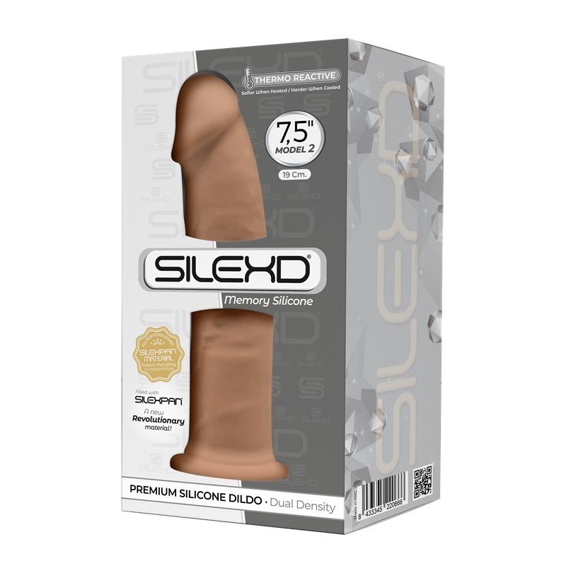 Dildo Dual Density Mod 2 75 Caramel