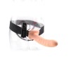 Fetish Fantasy Series 20 cm Vibrating Hollow Strap On Flesh