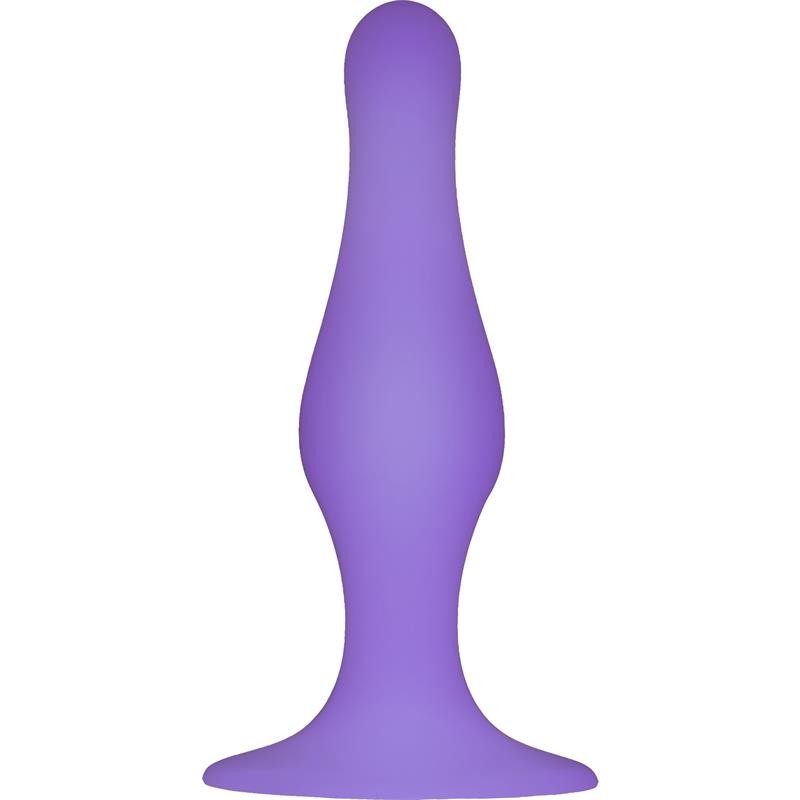 Shots Toys Plug with Suction Cup Largue Purple