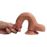 Dual Layer Silicone Dildo Castiel 19 cm