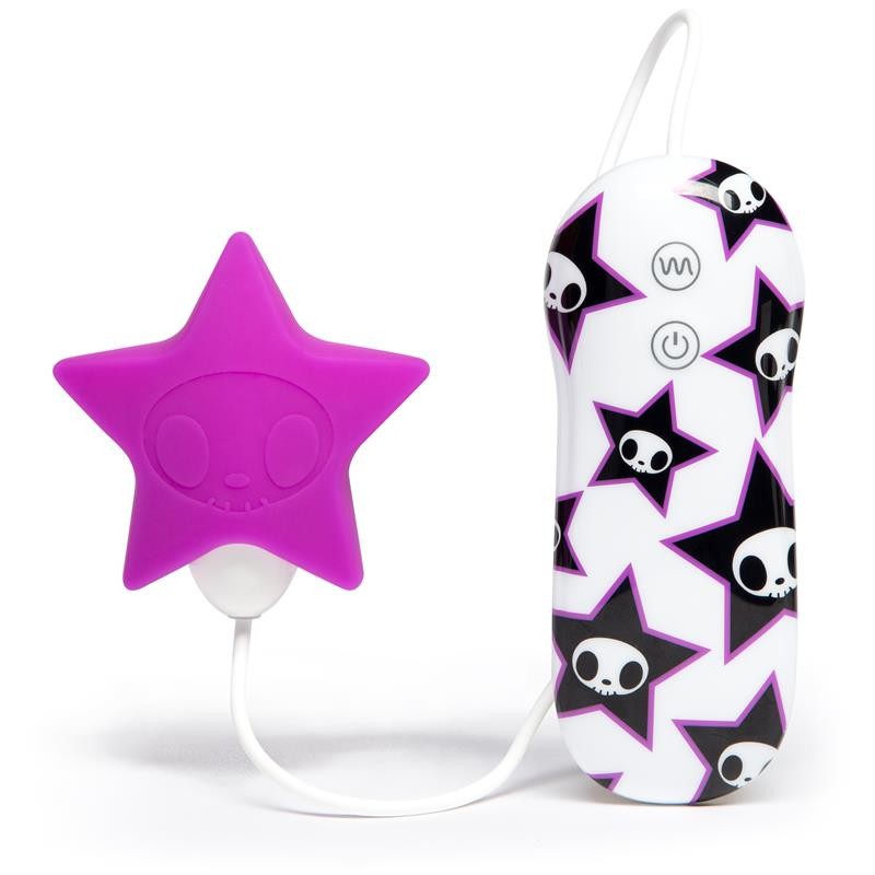 tokidoki 10 Function Silicone Pink Star Clitoral Vbrator