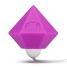 tokidoki 10 Function Silicone Purple Diamond Clitoral Vibrator