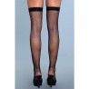 Nylon Fishnet Thigh Highs 100 Nylon