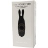 Vibrating Bullet Lastic Pocket Black Silicone 85 x 23 cm