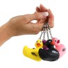 I Rub My Duckie Keychain Without Vibration Pink