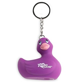 I Rub My Duckie Keychain Without Vibration Purple