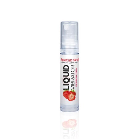 Liquid Vibrator Waterbase Strawberry 10 ml