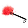 Feather Tickler with Bow 25 cm Red